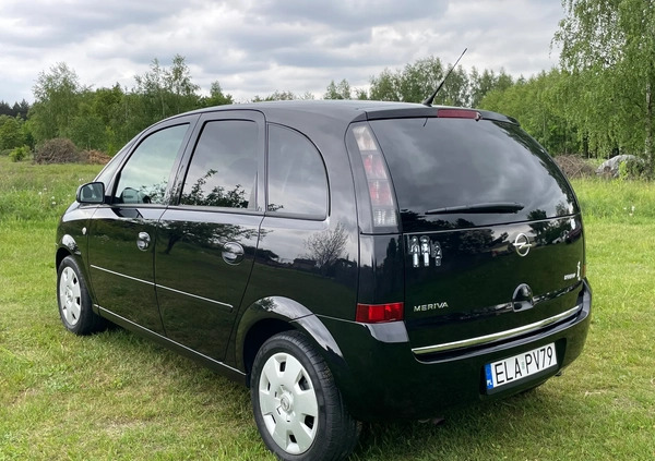 Opel Meriva cena 11800 przebieg: 192385, rok produkcji 2007 z Łask małe 46